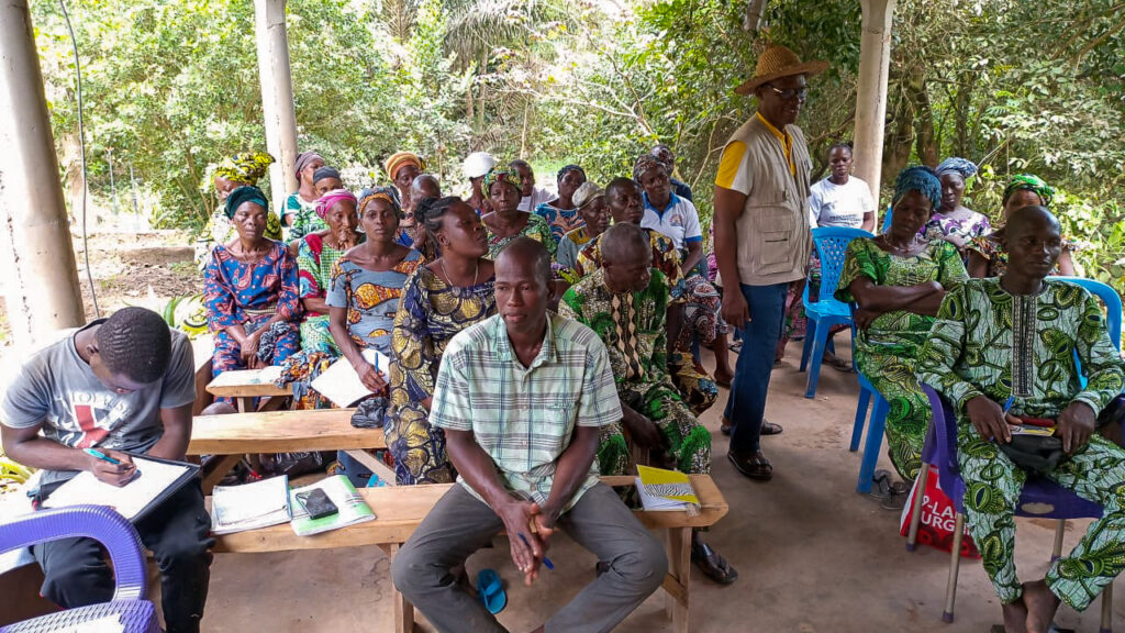 Formation des producteurs et productrices agricoles à la ferme Jardin d'Eden Secaar