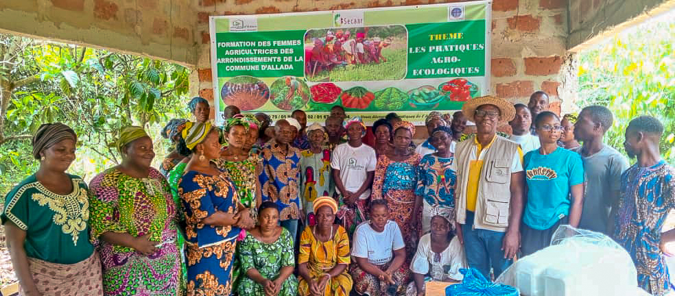 Formation des producteurs et productrices agricoles à la ferme Jardin d'Eden Secaar